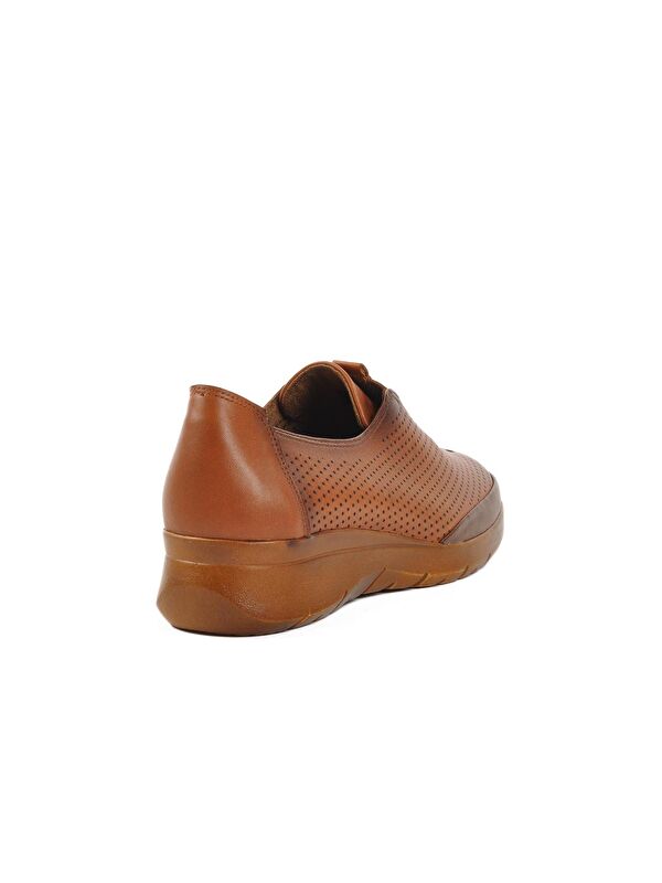 78 Taba Hakiki Deri Kadın Günlük Ayakkabı - Görsel 5