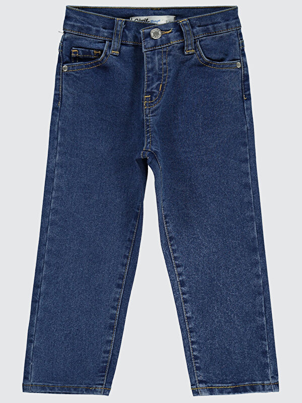 Civil Boys Erkek Çocuk Jean Pantolon 2-5 Yaş Mavi