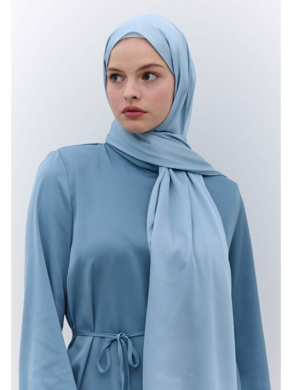 Fresh Scarfs İpeksi Elegance Şal Açık Mavi