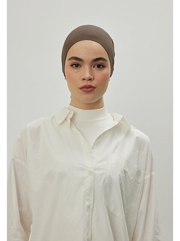 Fresh Scarfs Geniş Hacimli Bağlamalı Bone Vizon