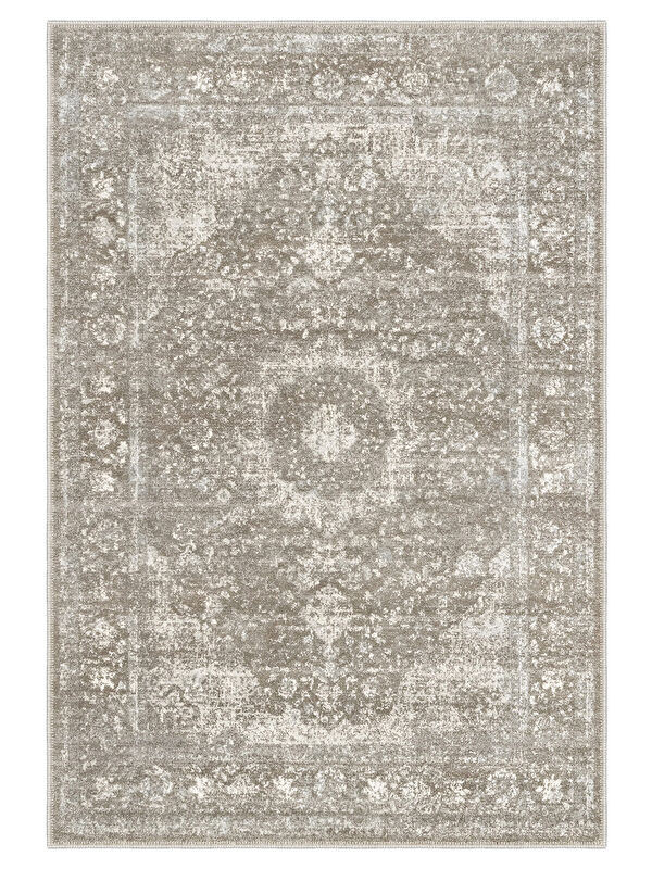 Homefesto Dekoratif Özel Tasarım Yıkanabilir İnce Kaymaz Tabanlı Modern Halı KECE FR03