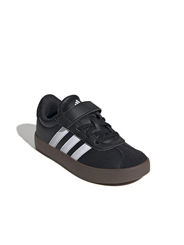 Vl Court 3.0 El C Çocuk Siyah Sneaker - Görsel 5