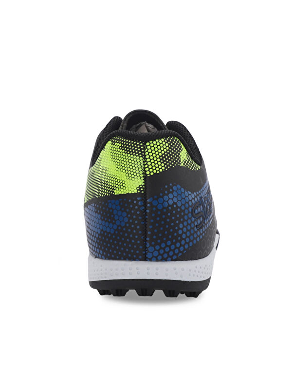 CYPRUS Erkek Çocuk Halı Saha Siyah / Yeşil Futbol Ayakkabısı - Görsel 7