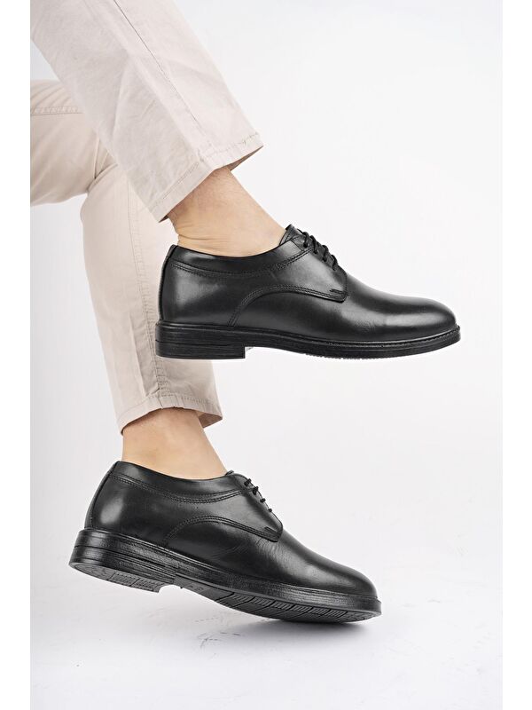 Zaha Erkek Günlük Klasik Hakiki Deri Kışlık Casual Ayakkabı - Görsel 4