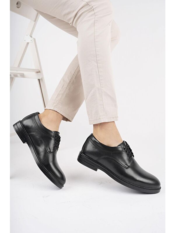 Zaha Erkek Günlük Klasik Hakiki Deri Kışlık Casual Ayakkabı - Görsel 6