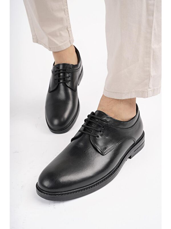 Zaha Erkek Günlük Klasik Hakiki Deri Kışlık Casual Ayakkabı - Görsel 7