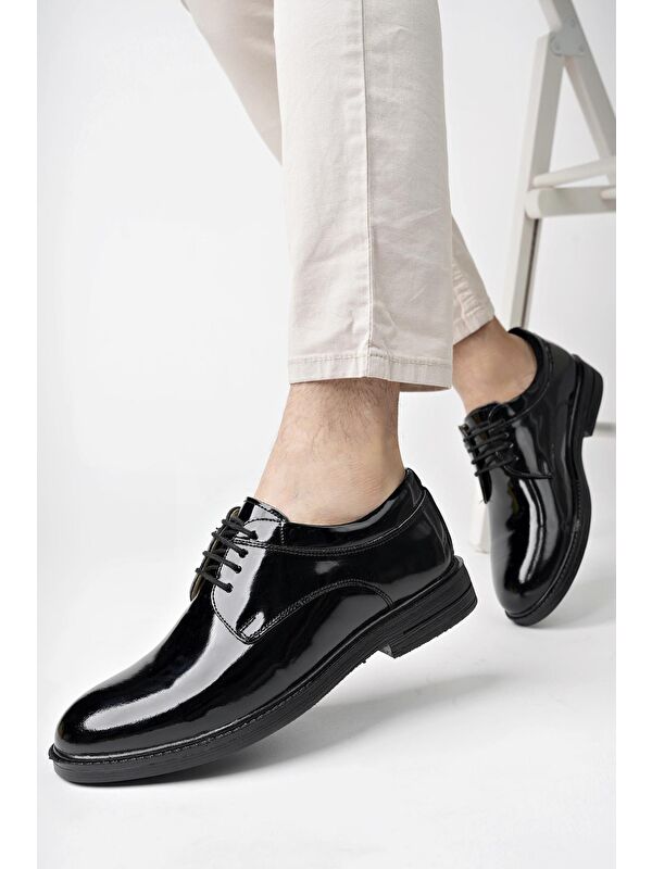 Zaha Erkek Günlük Klasik Hakiki Deri Kışlık Casual Ayakkabı - Görsel 9