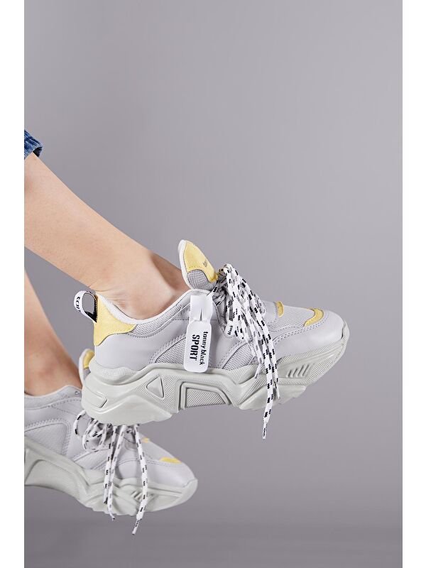 Kadın Gri Spor Ayakkabı Tbkpl - Görsel 6