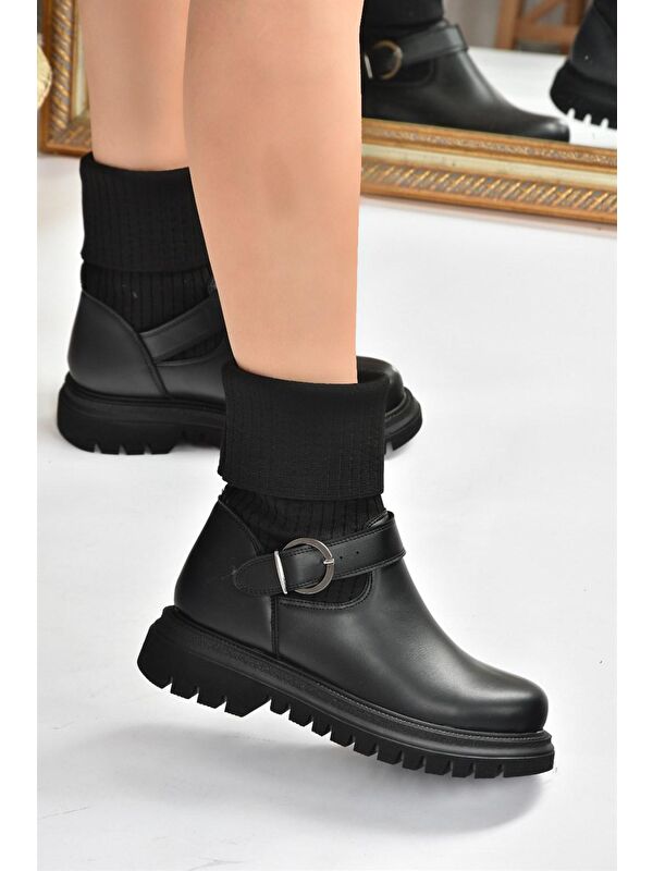 L5240217 Siyah Kadın Bot - Görsel 3