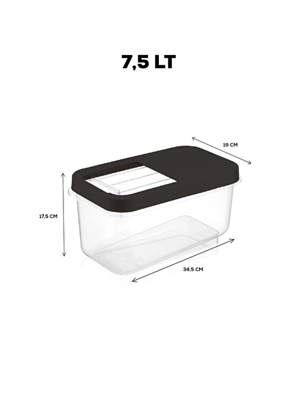 Meleni Home 2'li Kapaklı Saklama Kabı 7,5 l