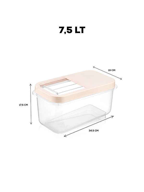 Meleni Home 2'li Kapaklı Saklama Kabı 7,5 l