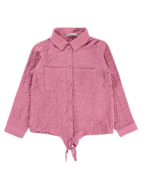 Civil Girls Cepli 10-13 Yaş Gömlek - Pembe