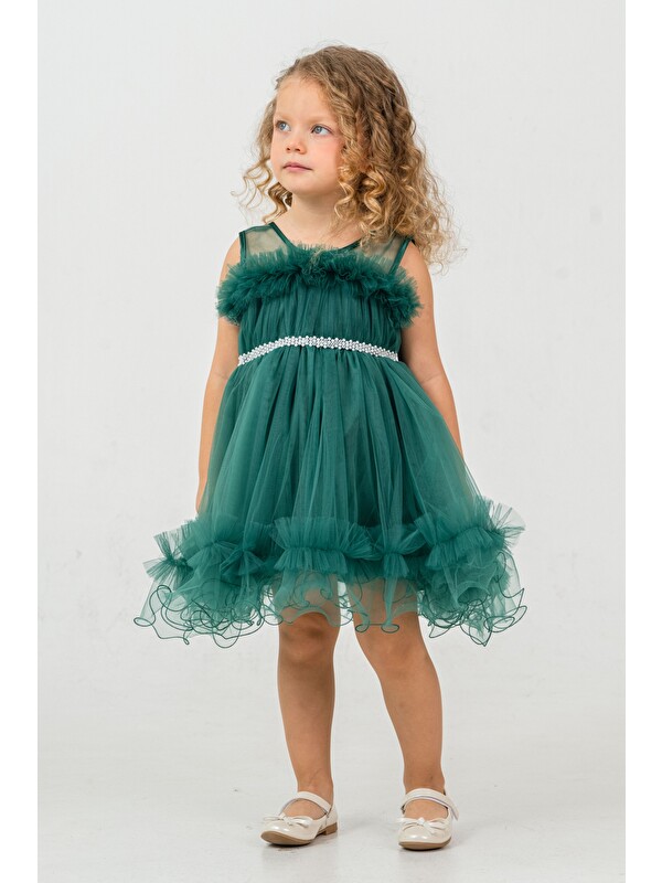 Mnk Baby & Kids Aizona Kız Çocuk Abiye M00782