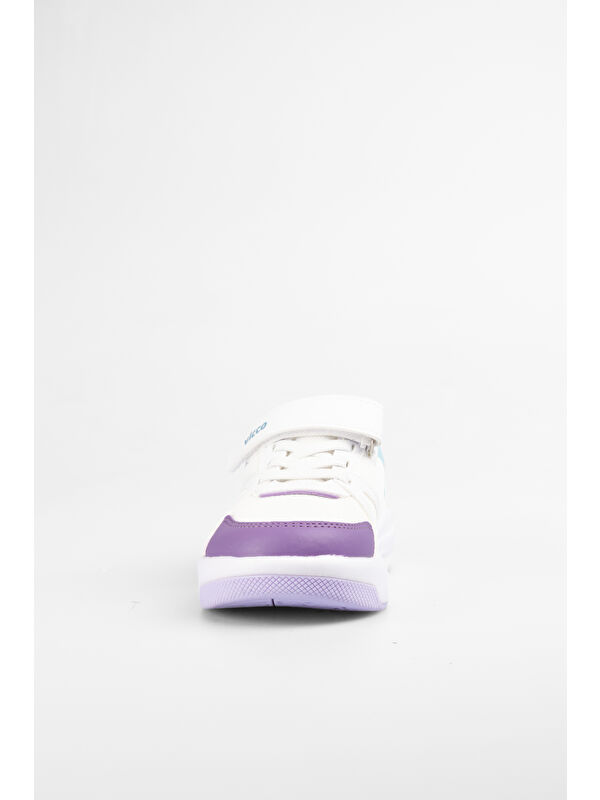 Pretty Işıklı Kız Bebek Beyaz Sneaker - Görsel 6