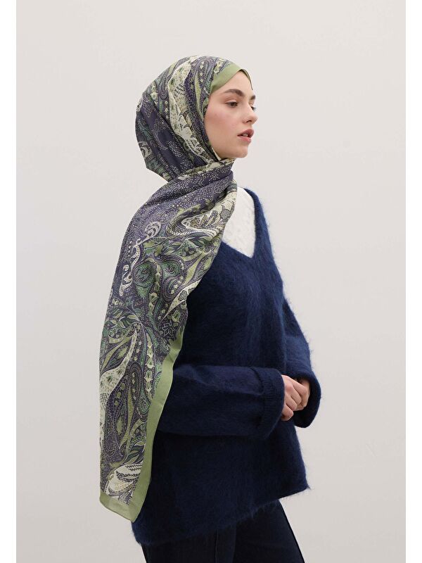 Fresh Scarfs Elora Desen Şal Orkide