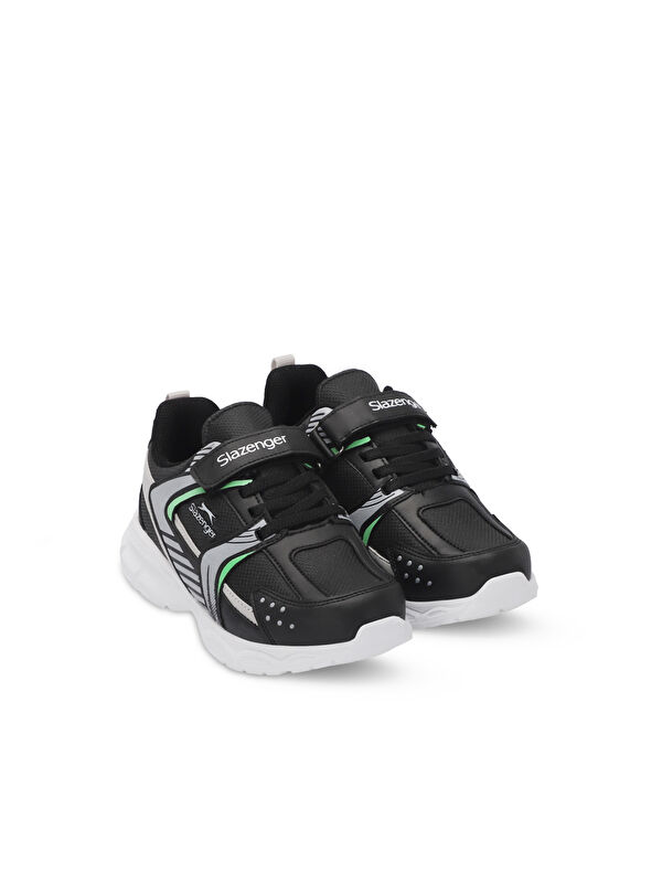 KENDALL Unisex Çocuk Cırt Cırtlı Siyah / Beyaz Günlük Spor Ayakkabısı - Görsel 3