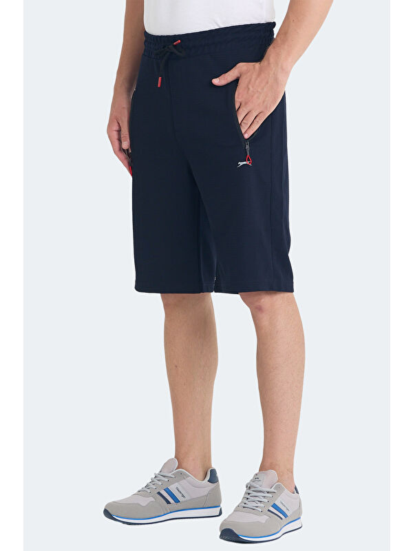 SLAZENGER OSAKU I Erkek Cepli Lacivert Şort