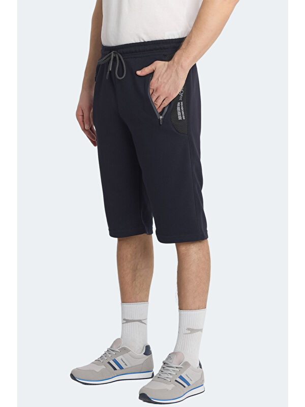 SLAZENGER NEACEL Erkek Cepli Kapri Lacivert Şort