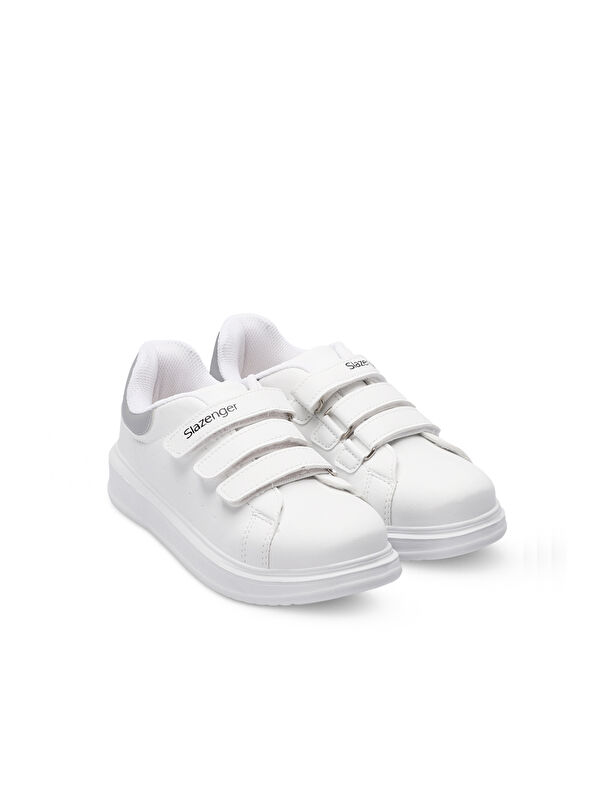 LOVE I Unisex Çocuk Beyaz / Gümüş Günlük Spor Ayakkabısı - Görsel 3