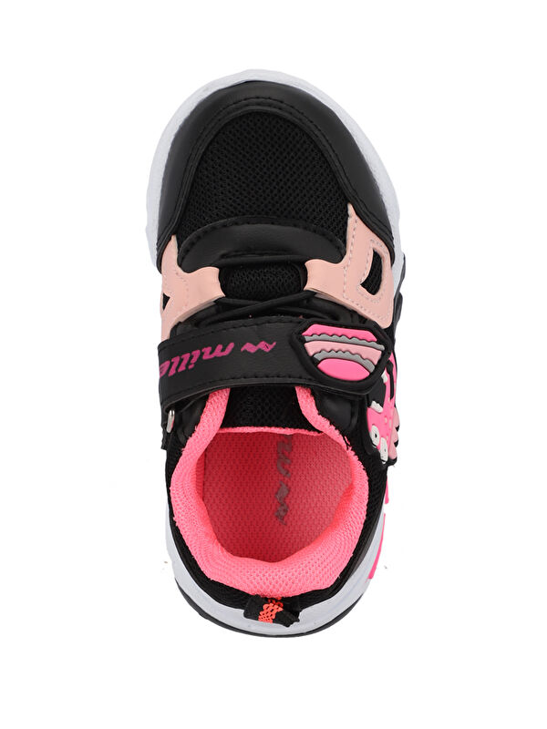PANAMA IN Kız Çocuk Siyah / Fuşya Sneaker - Görsel 6