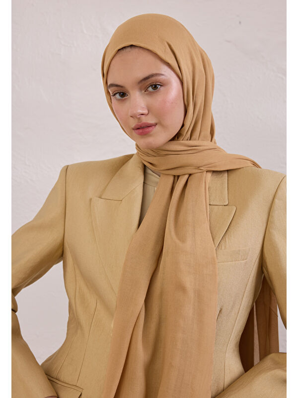 Fresh Scarfs Latte Soft Viskon Şal