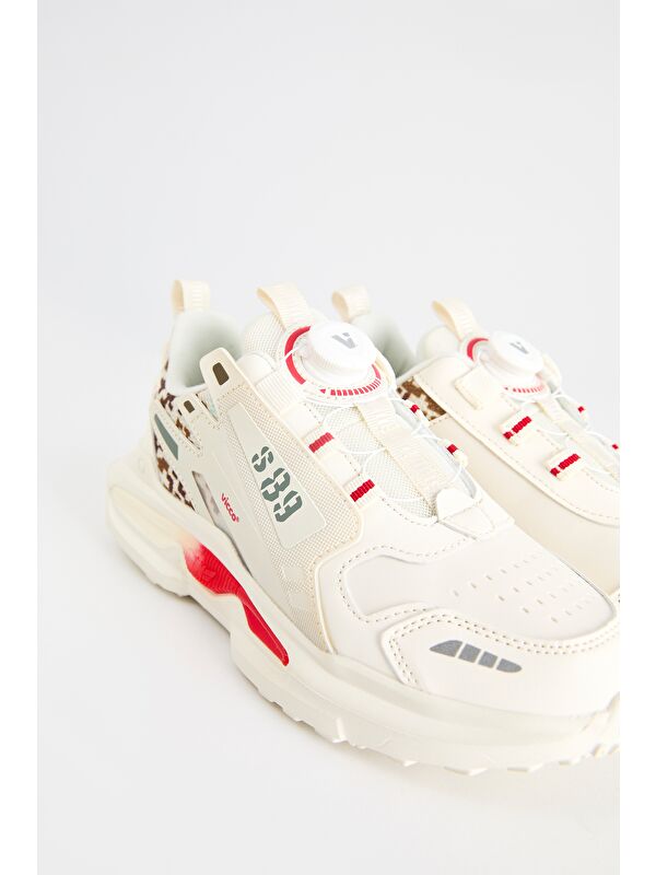 Code Hafif Unisex Okul Öncesi Bej Spor Ayakkabı - Görsel 3