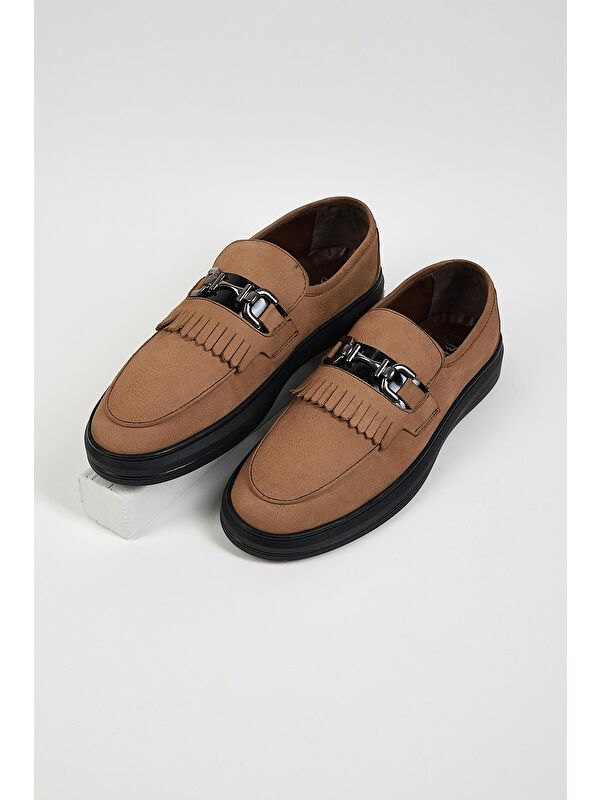 Erkek Kum Rahat Kalıp Deri Erkek Loafer - Görsel 4