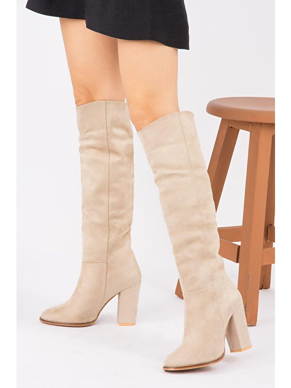 G922920502 Ten Kadın Çizme - Görsel 3