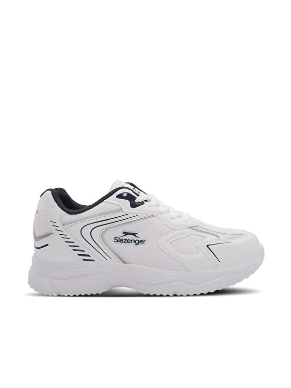 SLAZENGER ORNELLA Erkek Beyaz / Lacivert Koşu & Yürüyüş Spor Ayakkabısı