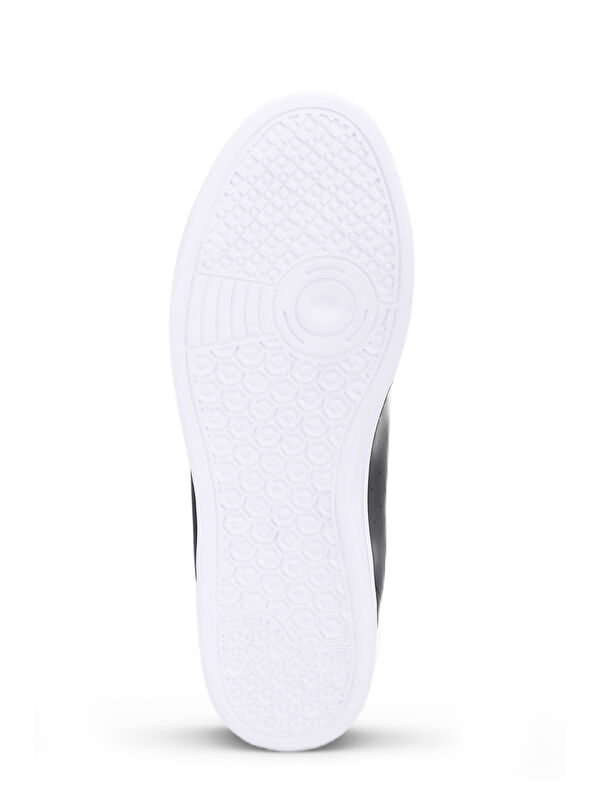 PIANO I Erkek Siyah / Beyaz Günlük Spor Ayakkabısı - Görsel 8