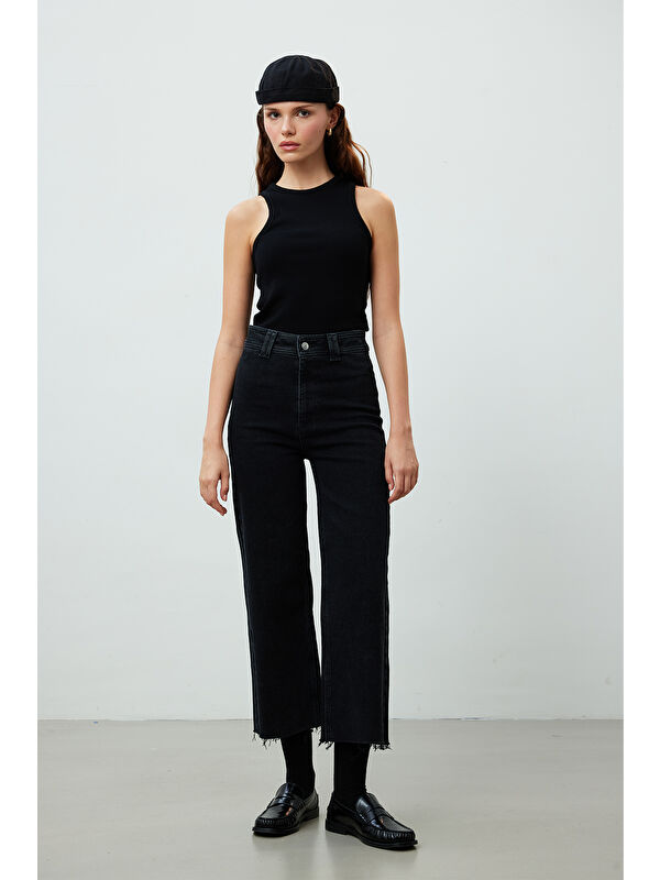Manuka 1965 Straight Denim Pantolon Siyah