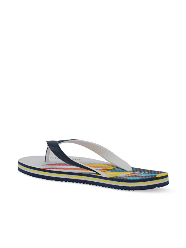 OFER Erkek Parmak Arası Lacivert Terlik - Görsel 4