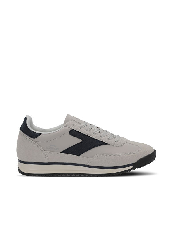 SLAZENGER OASIS I Erkek Gri / Lacivert Günlük Spor Ayakkabısı