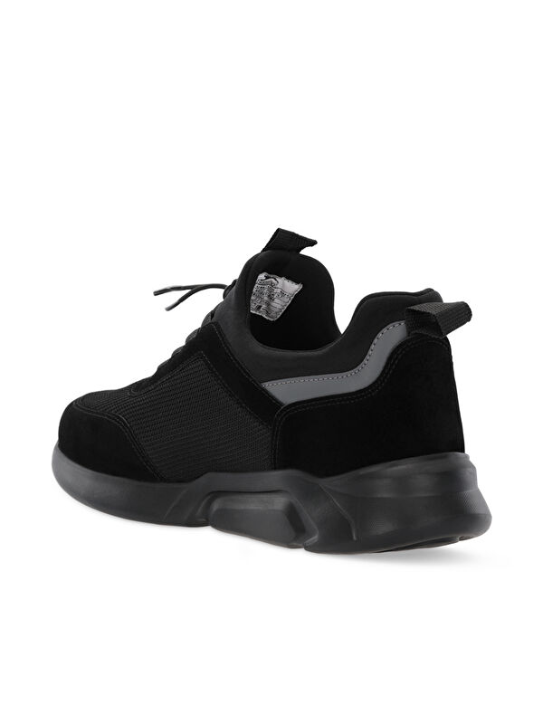 OBINA Erkek Siyah / Siyah Günlük Spor Ayakkabısı - Görsel 4