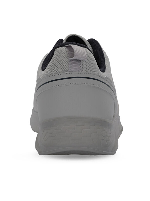 IDEAL I Büyük Beden Erkek Gri / Lacivert Koşu & Yürüyüş Spor Ayakkabısı - Görsel 7