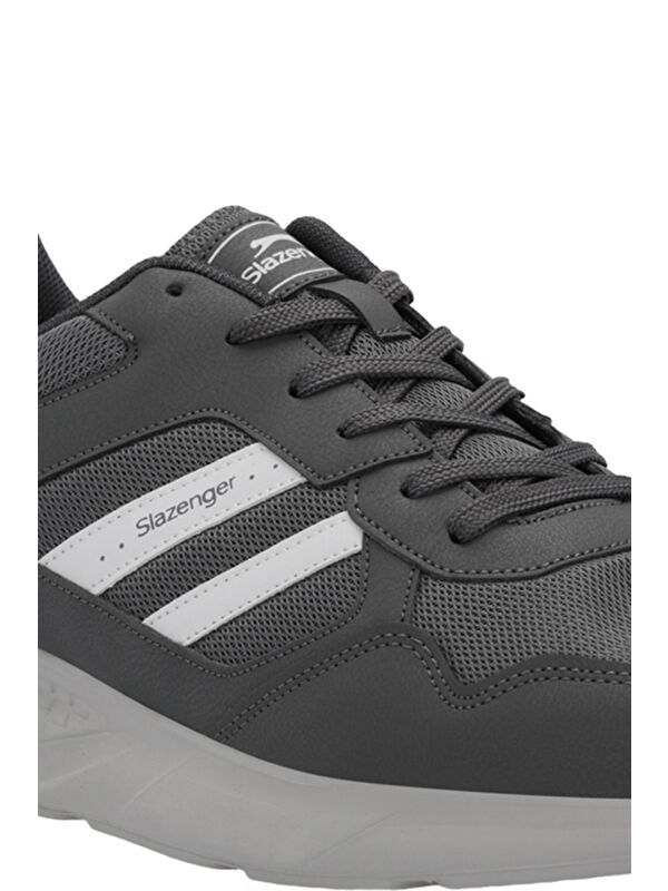 IDEAL I Erkek Koşu & Yürüyüş Ayakkabı Koyu Gri / Beyaz - Görsel 5