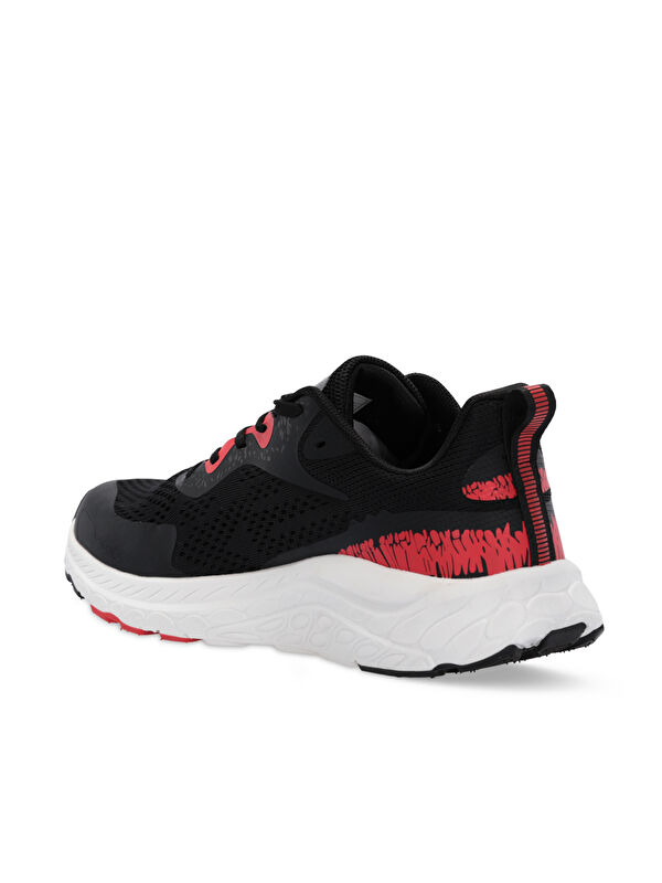 WARNING Erkek Siyah Koşu & Yürüyüş Spor Ayakkabısı - Görsel 4