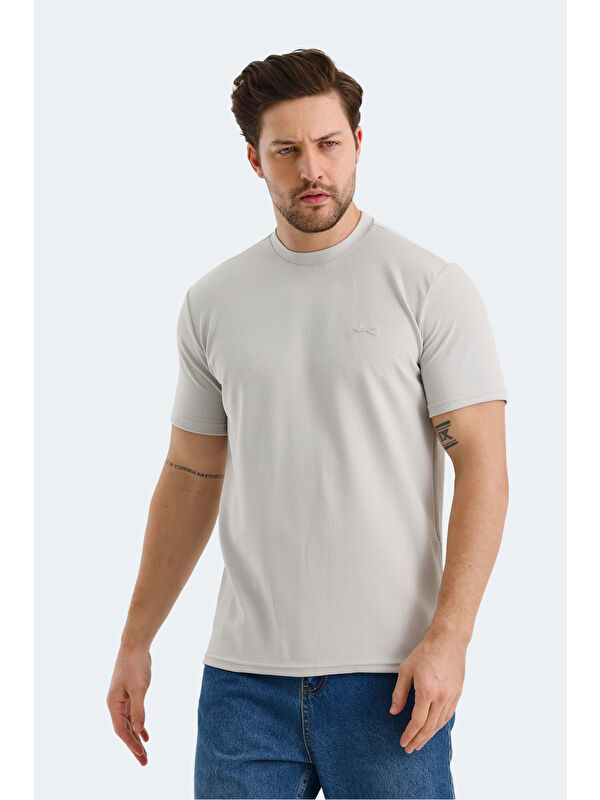 SLAZENGER BREEZE Erkek Tişört Gri
