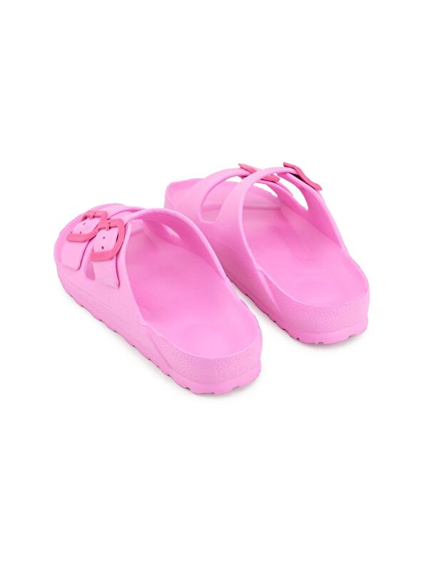 Yazlık Kadın Çift Toka Ayarlanabilir Banyo Bahçe Plaj Havuz Terlik - Görsel 6