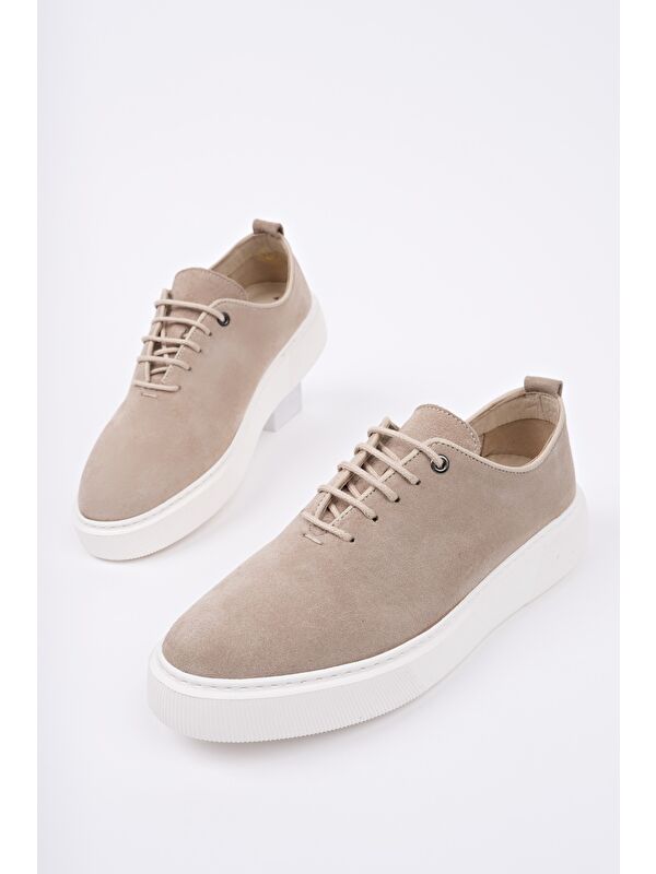 SEBASTİAN Bağcıklı Hakiki Deri Erkek Günlük Casual Ayakkabı - Görsel 3