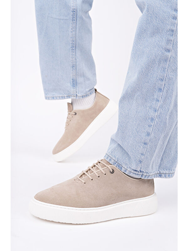 SEBASTİAN Bağcıklı Hakiki Deri Erkek Günlük Casual Ayakkabı - Görsel 7