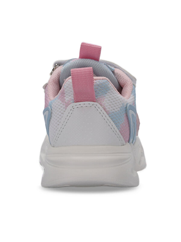 KLARION Kız Çocuk Cırt Cırtlı Beyaz / Mavi Günlük Spor Ayakkabısı - Görsel 7