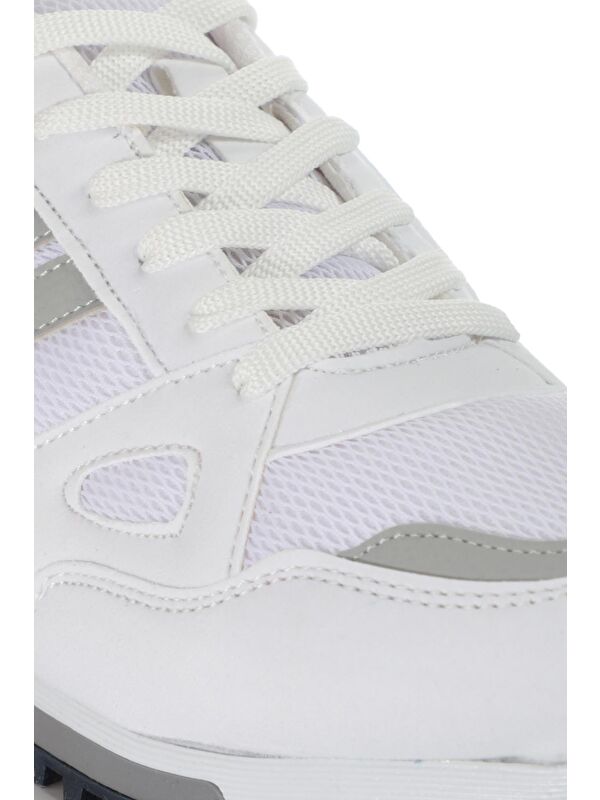 MAROON I Erkek Beyaz / Gri Günlük Spor Ayakkabısı - Görsel 5