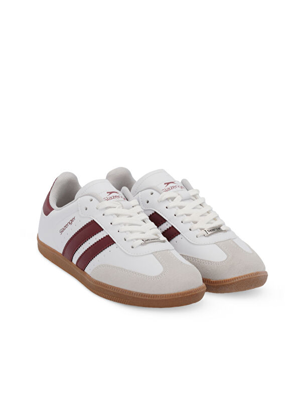 PING Kadın Beyaz / Bordo Günlük Spor Ayakkabısı - Görsel 3