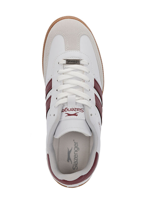 PING Kadın Beyaz / Bordo Günlük Spor Ayakkabısı - Görsel 6