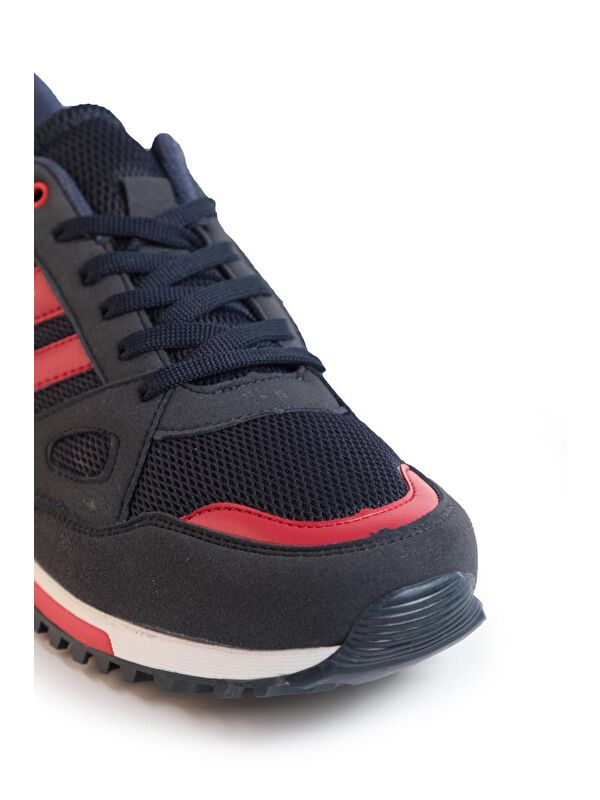 MAROON I Sneaker Unisex Ayakkabı Lacivert / Kırmızı - Görsel 5
