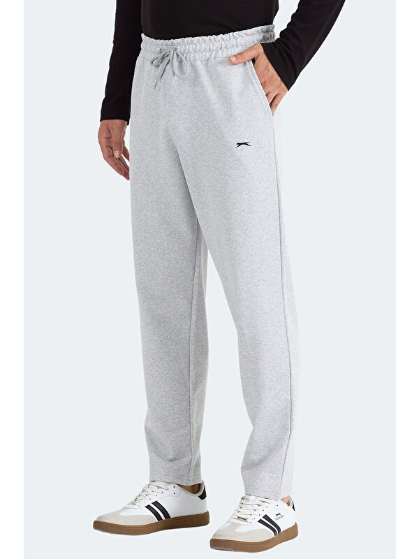 SLAZENGER MAKE Erkek Gri Eşofman Altı