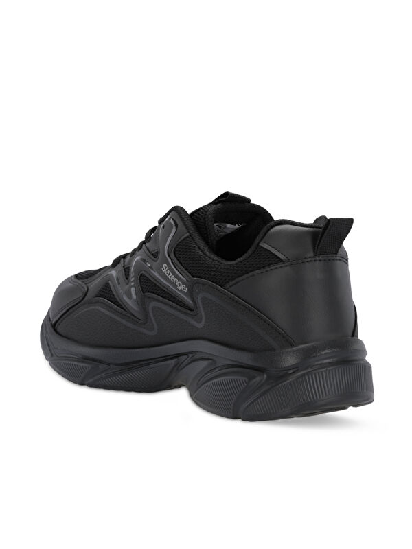 MULTI I Erkek Siyah / Siyah Koşu & Yürüyüş Spor Ayakkabısı - Görsel 4