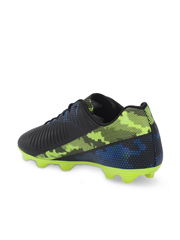CYPRUS Erkek Halı Saha Siyah / Yeşil Futbol Ayakkabısı - Görsel 4