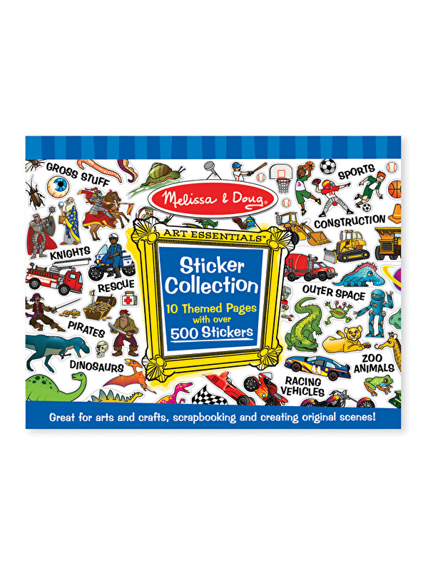 Melissa and Doug Çıkartma Koleksiyonu - Mavi